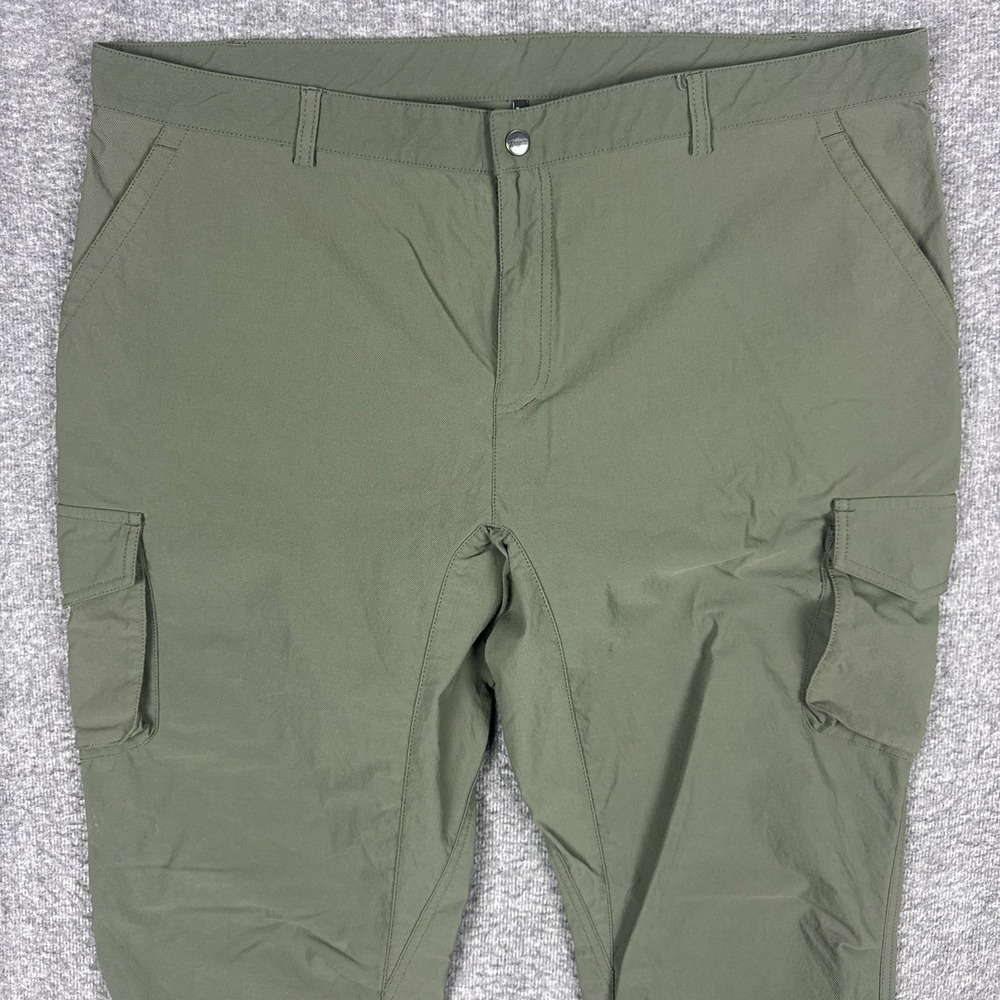 66 North Reykjavik Pants Mens XXL Green Hiking Pockets‎ Outdoor Stretch Trousers